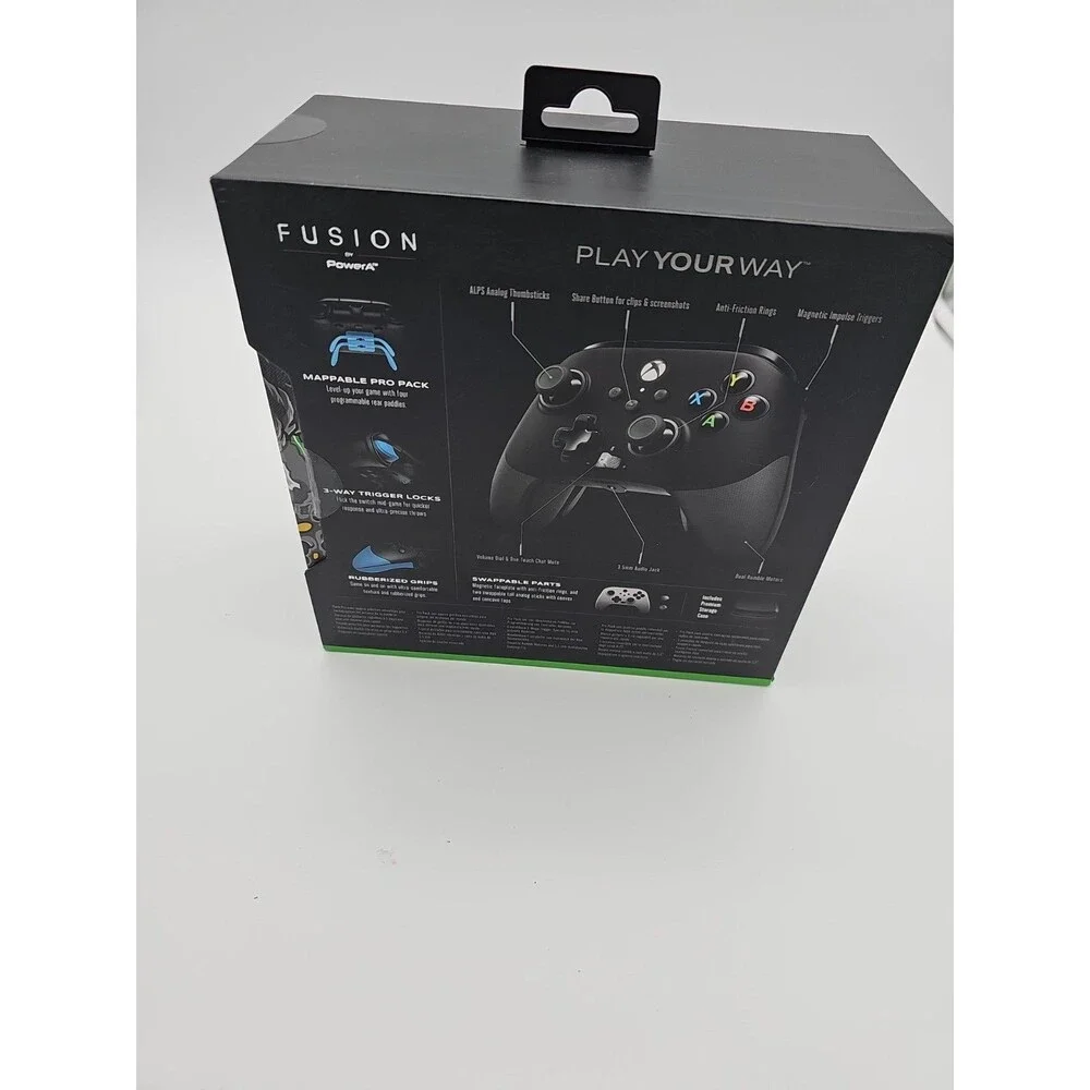 PowerA Fusion Pro 2 Wired Game Controller for Xbox Series X|S - Black